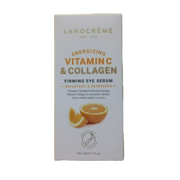 Lanocreme Vitamin C & Collagen Firming Eye Serum  Brightens And Refreshes 1 oz - Picture 1 of 4
